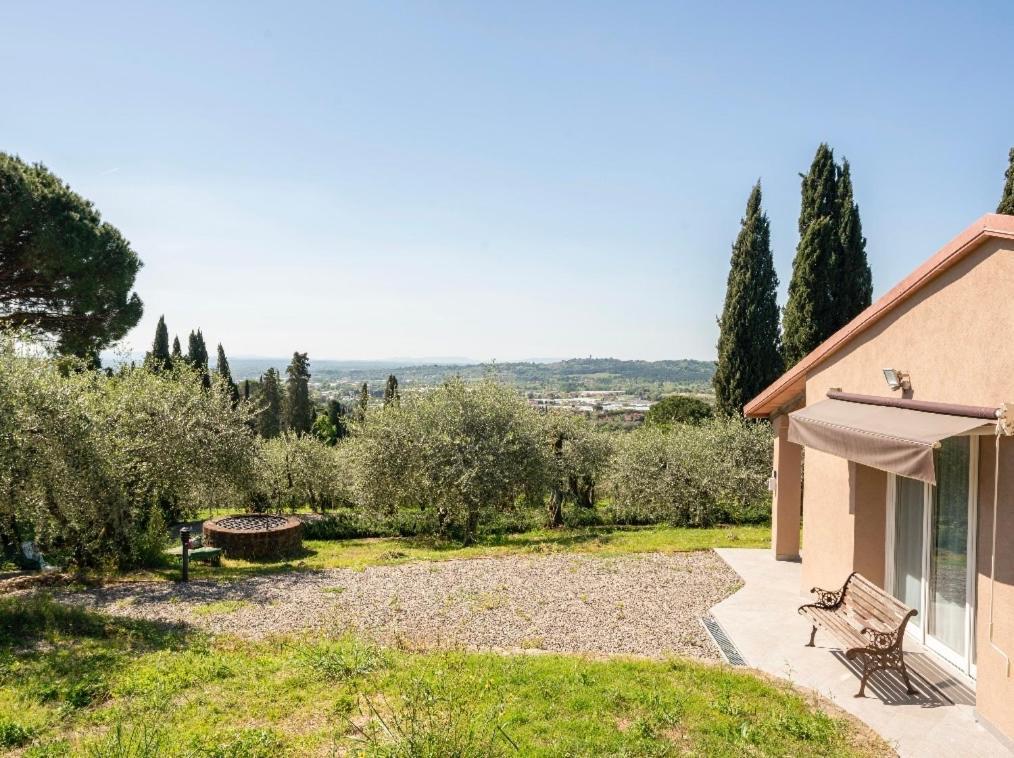 Cozy Tuscany Apartment With View Пешя Екстер'єр фото