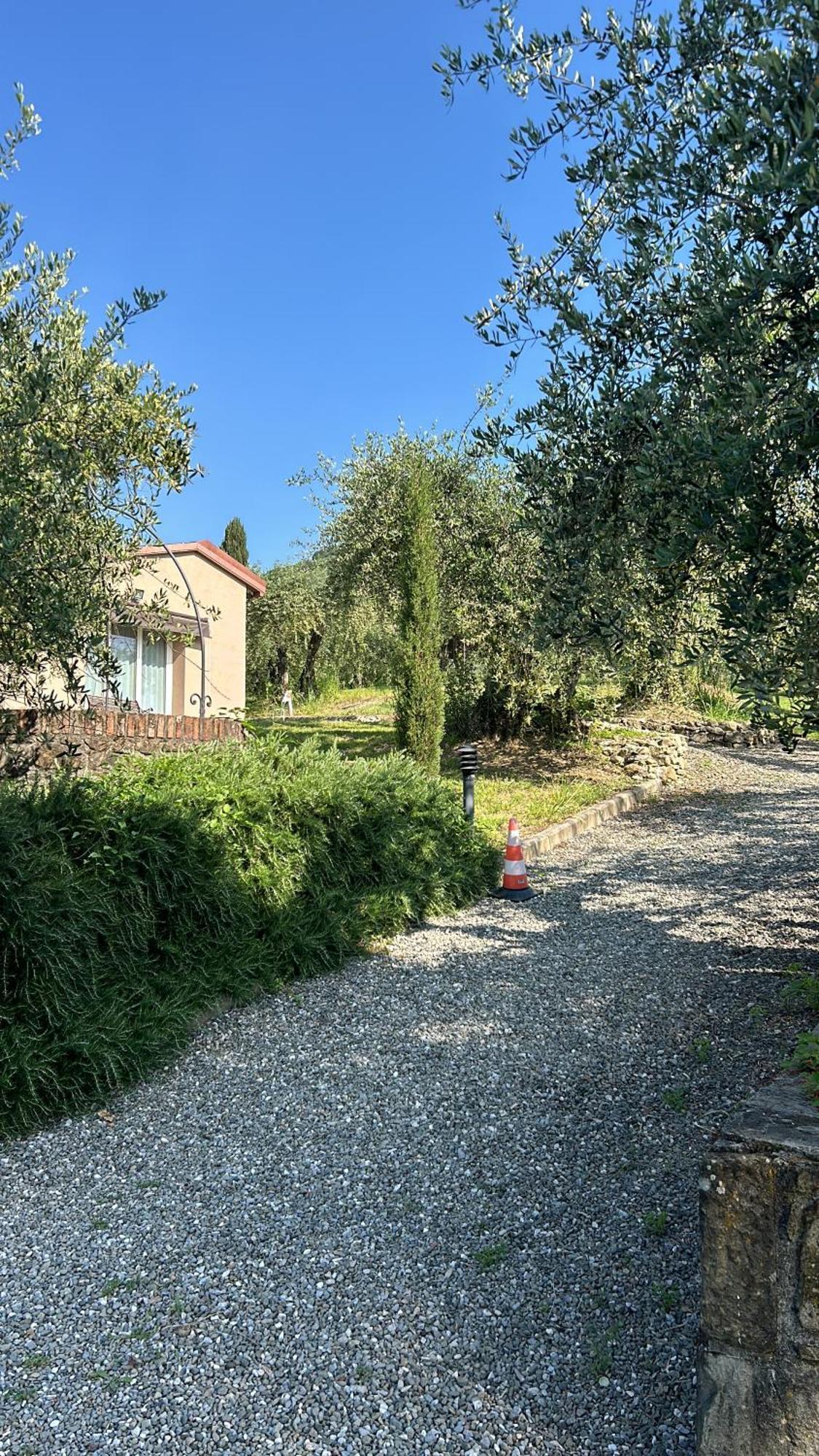 Cozy Tuscany Apartment With View Пешя Екстер'єр фото