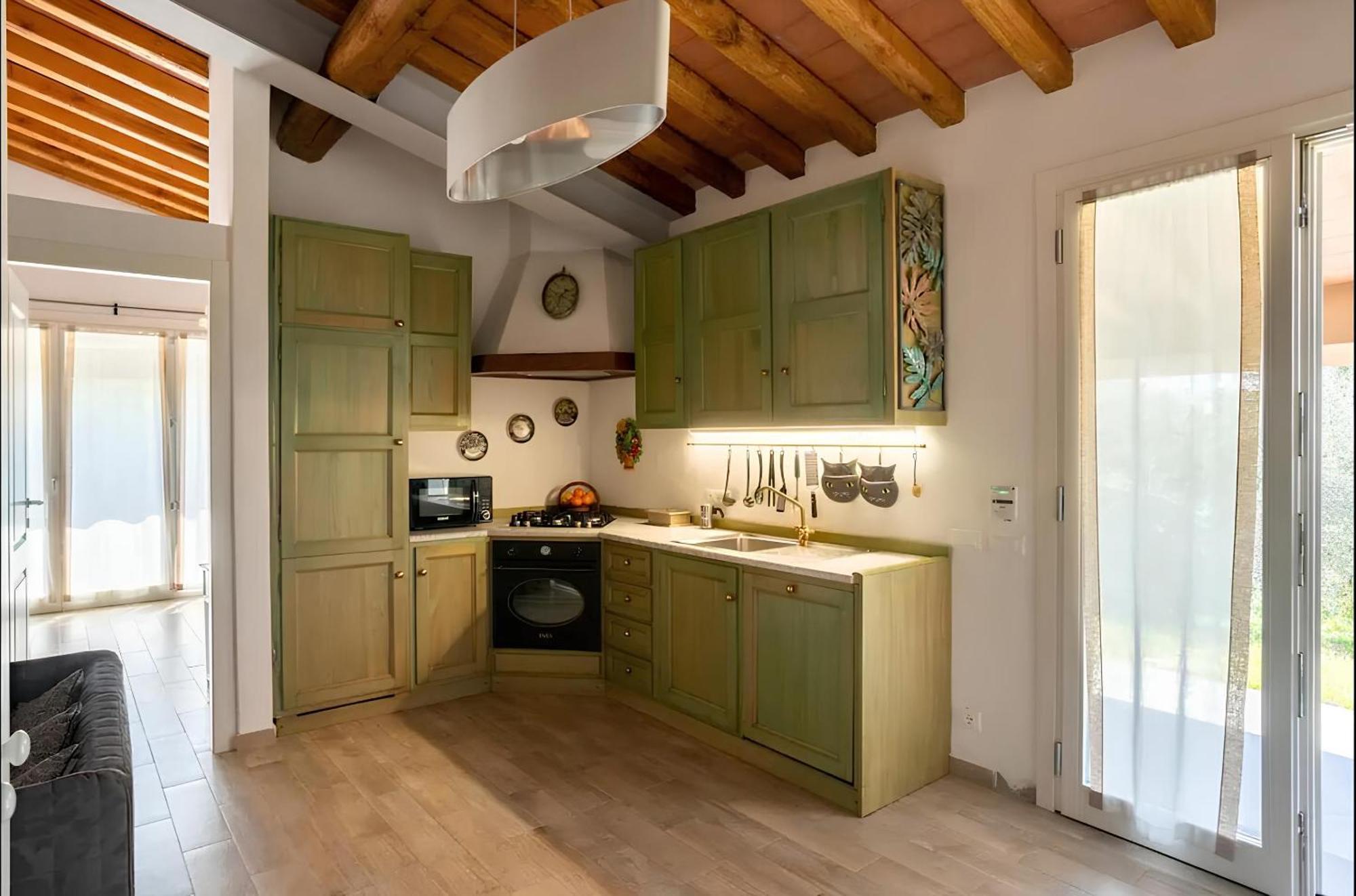 Cozy Tuscany Apartment With View Пешя Екстер'єр фото